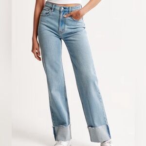 Abercrombie Hi Rise 90s Relaxed Jean